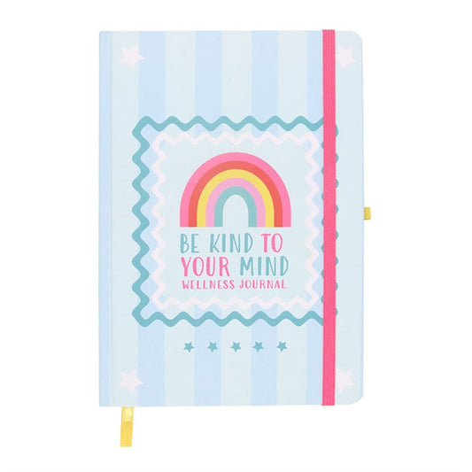 Be Kind to Your Mind A5 Wellness Journal with Citrine Pen