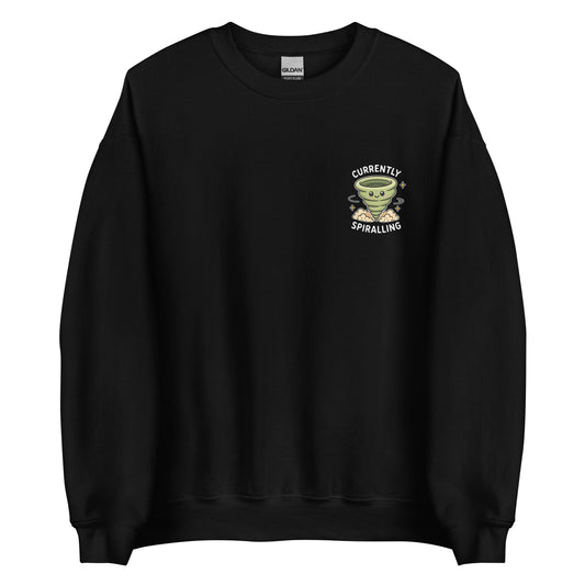 currently spiralling sweatshirt