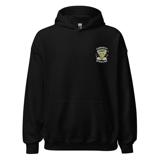 currently spiralling hoodie