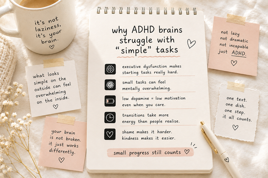 Why ADHD Brains Struggle With “Simple” Tasks