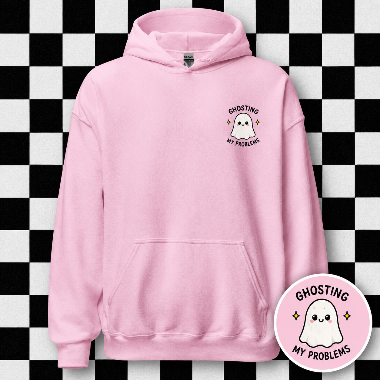 Ghosting My Problems Hoodie