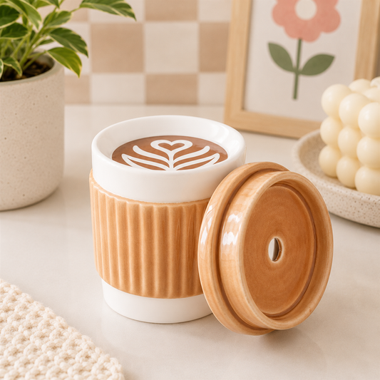 Coffee Cup Oil Burner