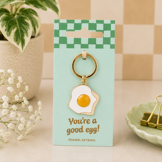 You're a Good Egg Keyring