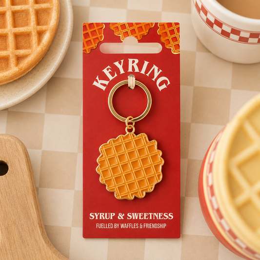 Waffle Keyring