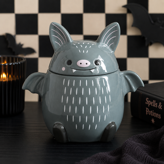 Cute Bat Cookie Jar