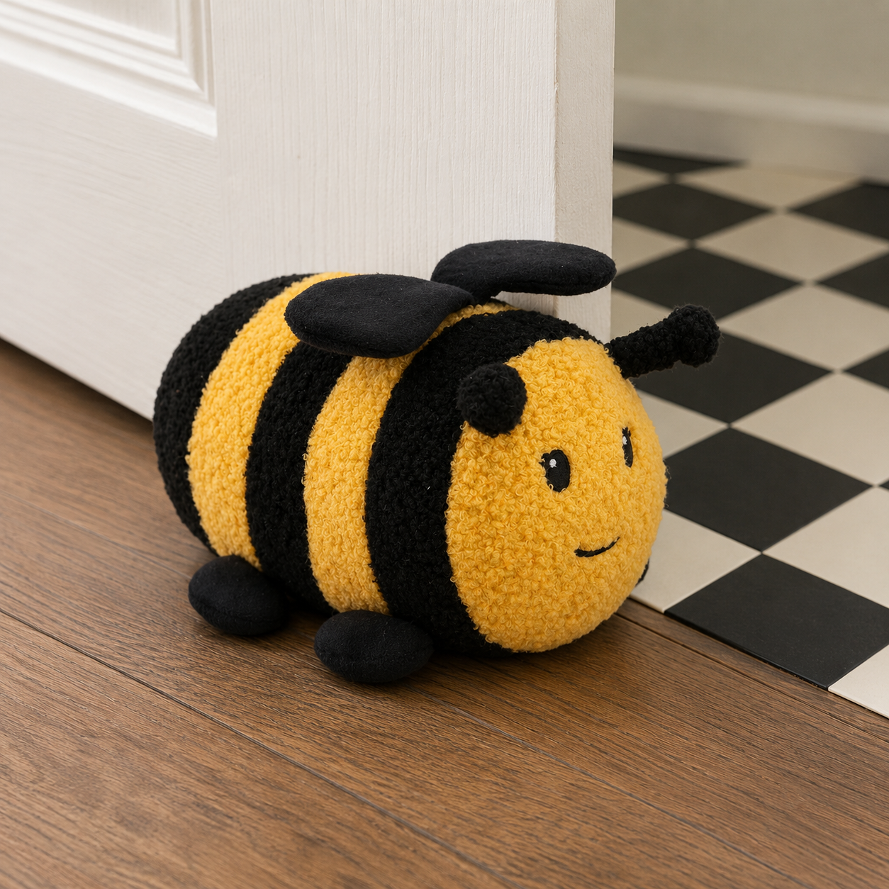 Plush Bee Doorstop