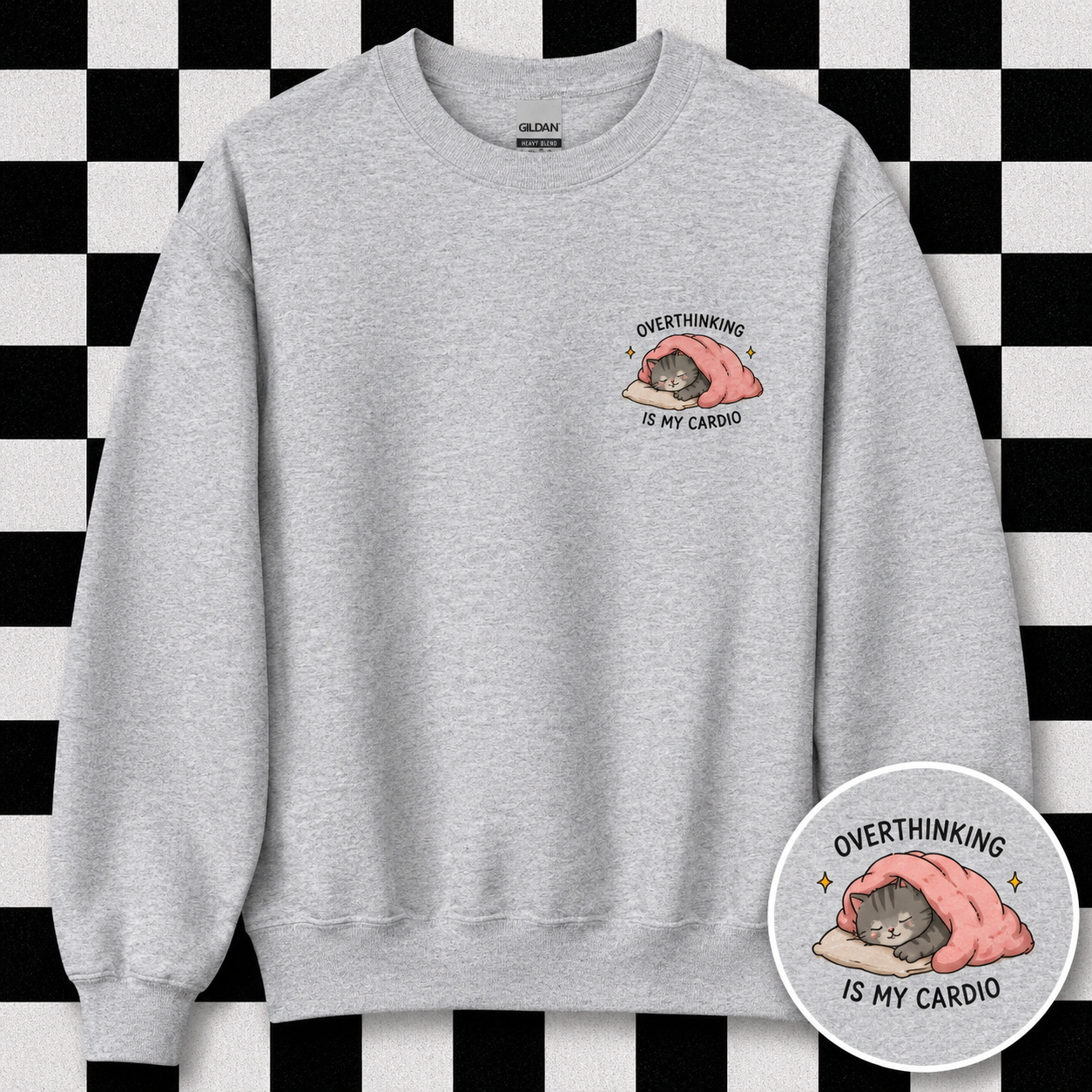Overthinking Is My Cardio Sweatshirt