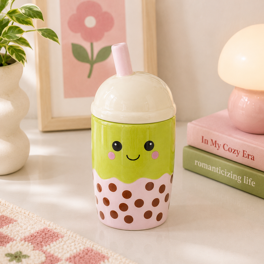 Kawaii Bubble Tea Oil Burner and Wax Warmer