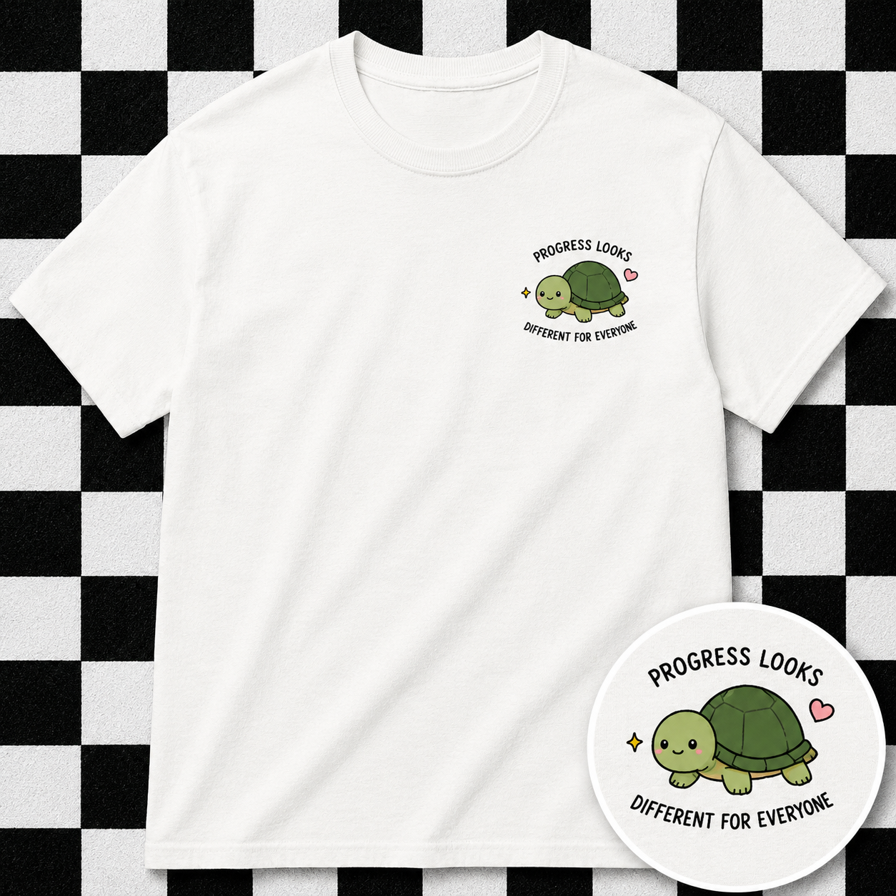Progress Looks Different For Everyone T Shirt