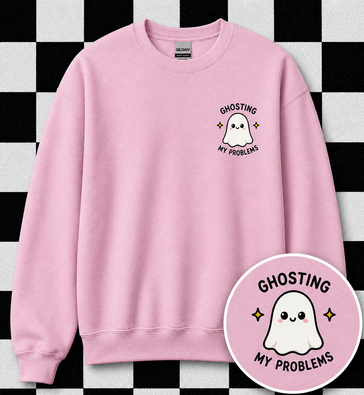 Ghosting My Problems Sweatshirt
