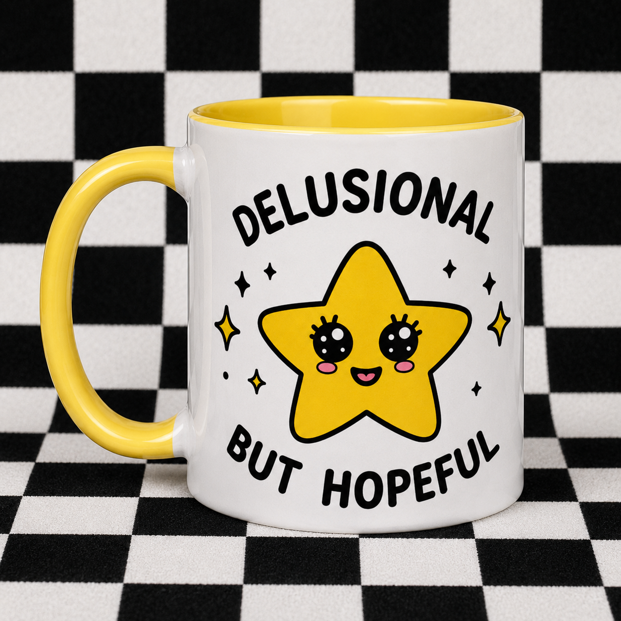 Delusional But Hopeful Mug