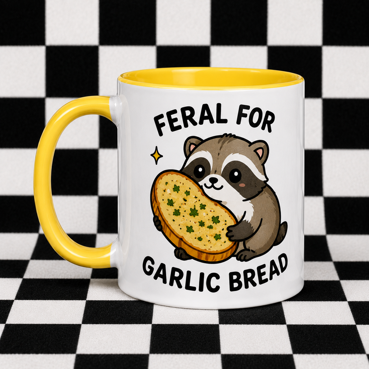 Feral For Garlic Bread Mug