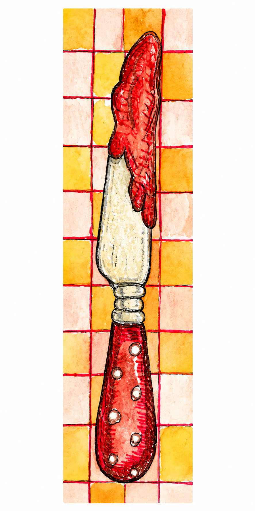Jammy Knife Bookmark