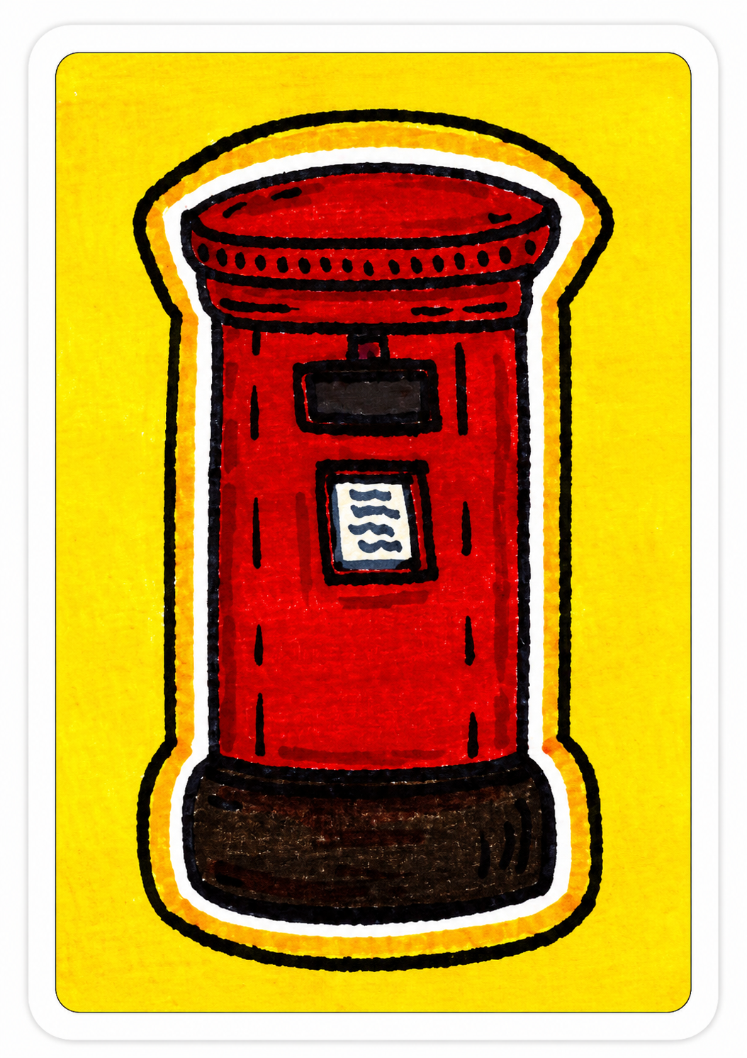 Post Box Sticker