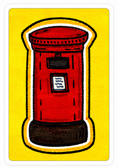 Post Box Sticker