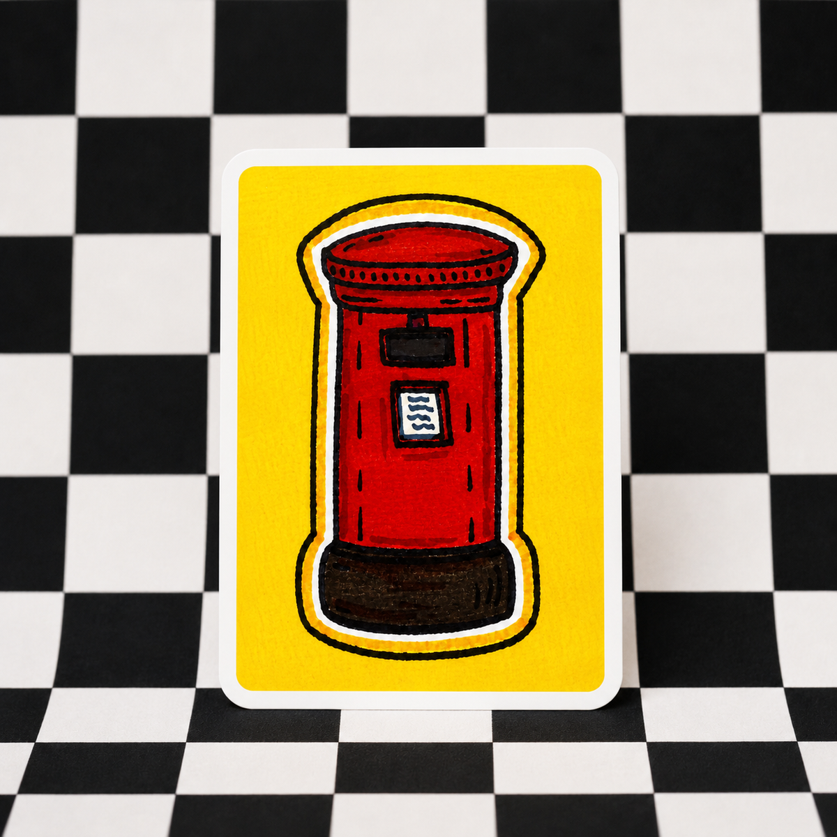 Post Box Sticker