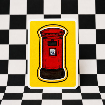 Post Box Sticker