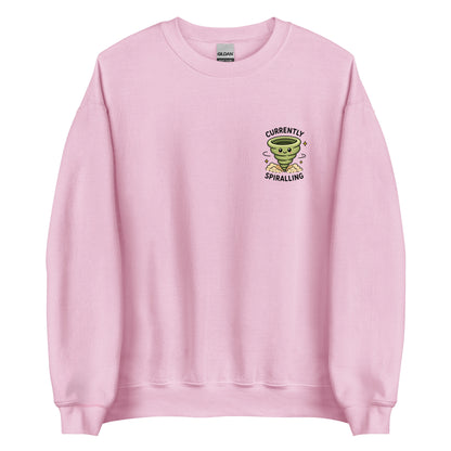 currently spiralling sweatshirt