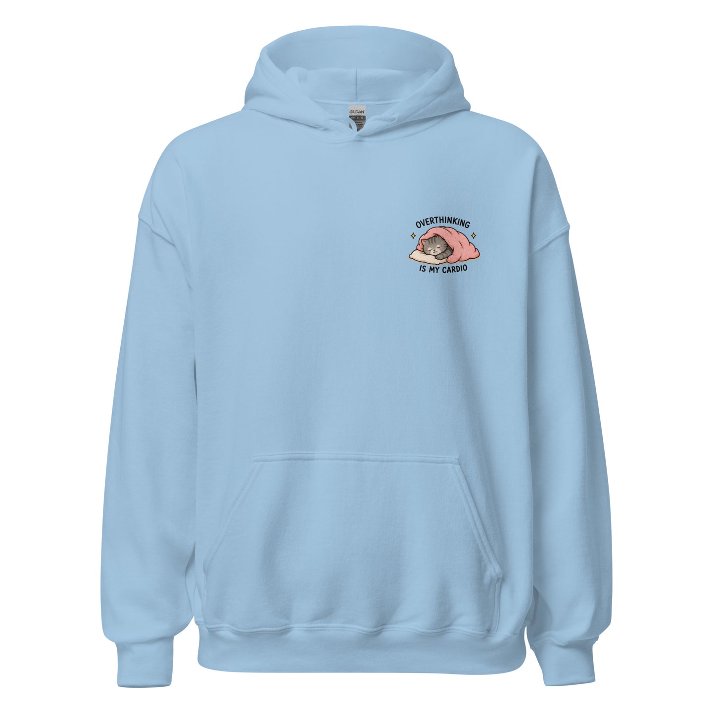 overthinking is my cardio hoodie 