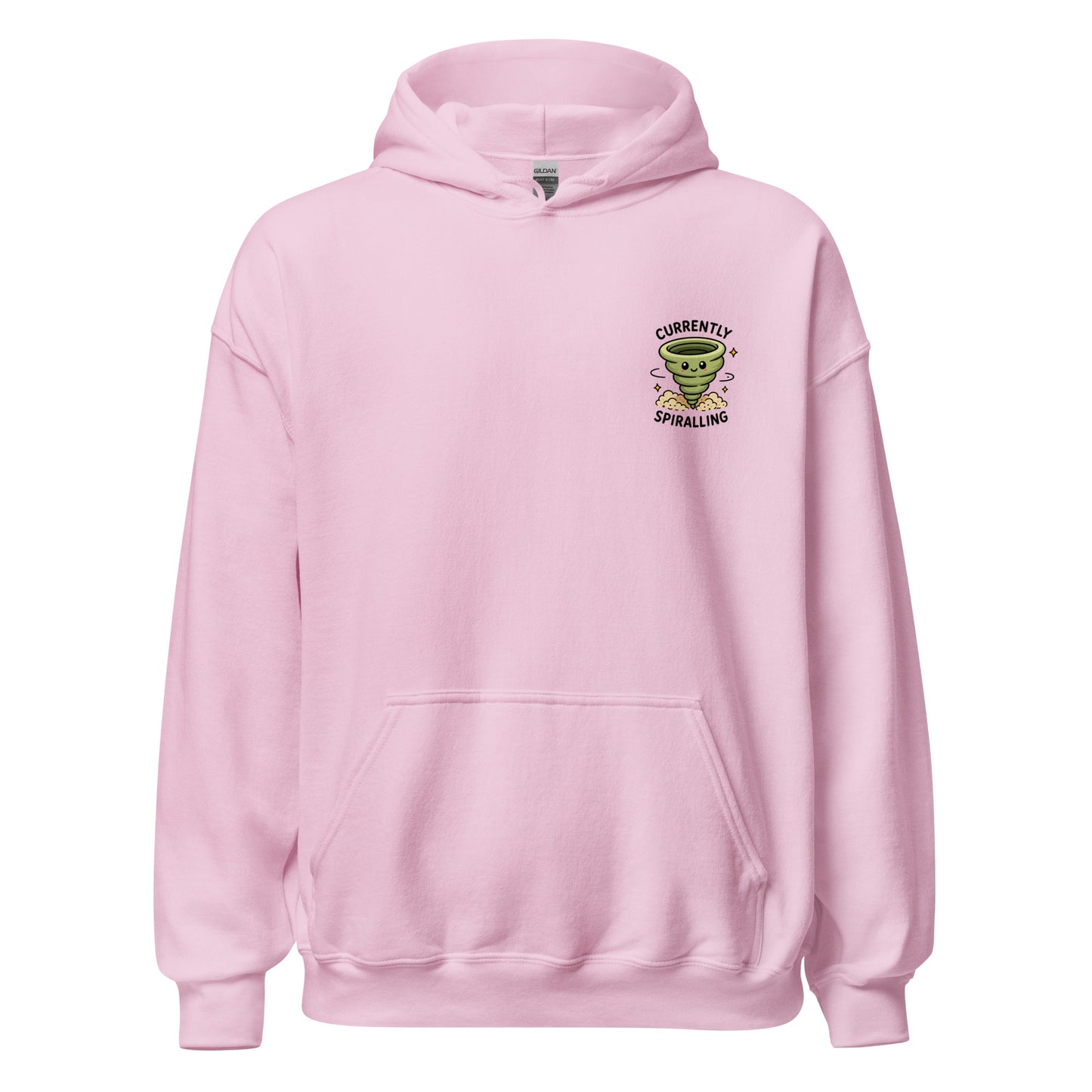currently spiralling hoodie