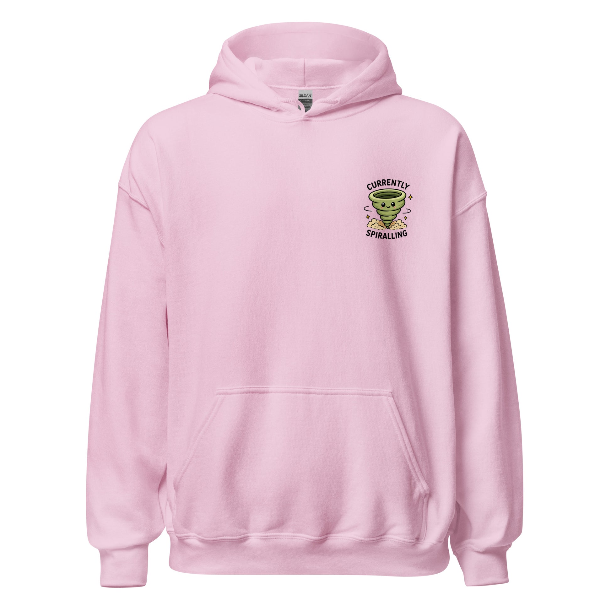 currently spiralling hoodie