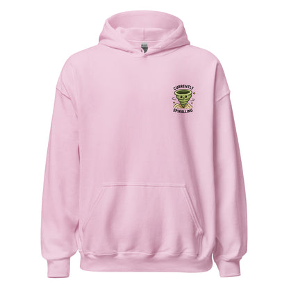 currently spiralling hoodie