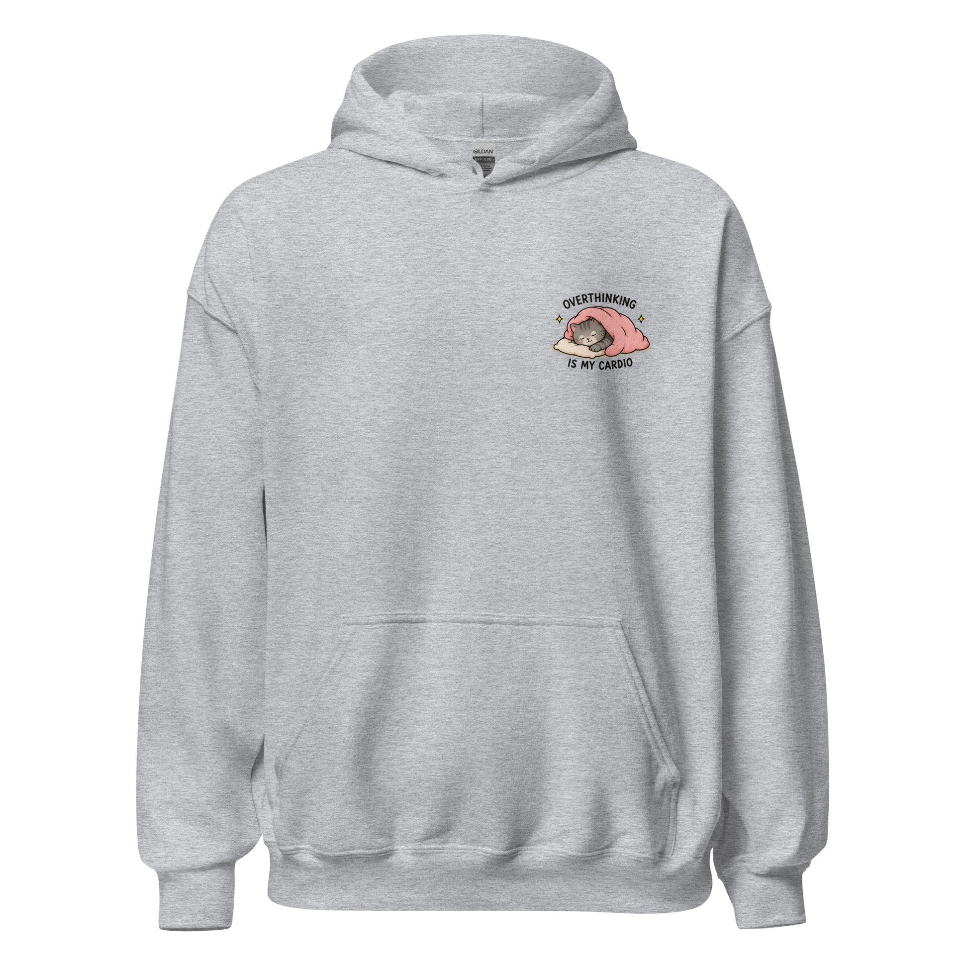 overthinking is my cardio hoodie 